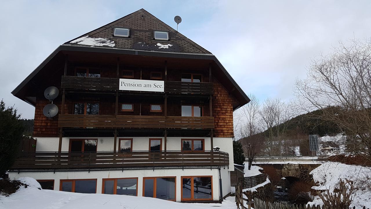 Pension Am See Шлухзее Экстерьер фото